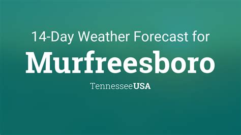 Weather underground murfreesboro tn - Current Weather for Popular Cities . San Francisco, CA 71 ° F Sunny; Manhattan, NY warning 63 ° F Cloudy; Schiller Park, IL (60176) 68 ° F Cloudy; Boston, MA 64 ° F Sunny; Houston, TX warning ...